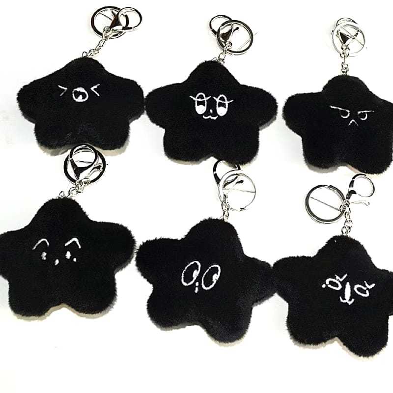 NCT 127 Black STARFISH DOLL พวงกุญแจ Plushies The momentum