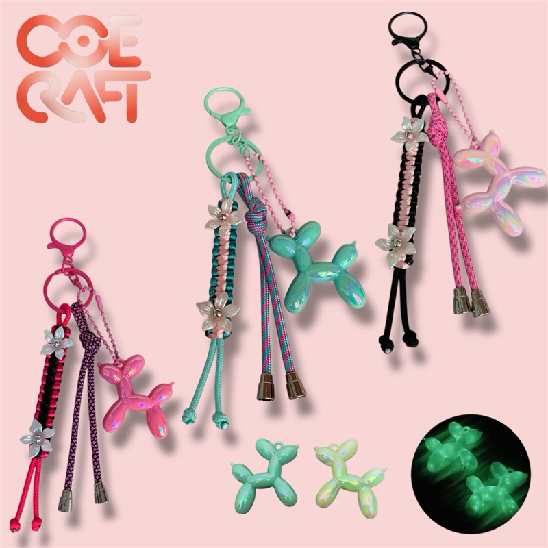 GANTUNGAN Puddle Bag Charm / พวงกุญแจ Puddle / ที่แขวนกระเป๋าน่ารัก / พวงกุญแจ 08