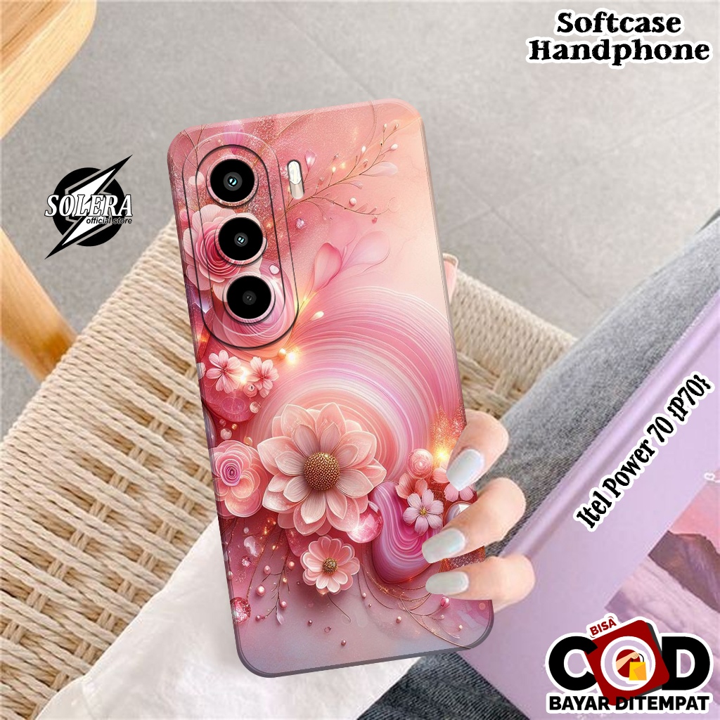 Itel Power 70 Case {P70} Softcase Itel Power 70 {P70} ล่าสุด 2025 Silicone Pro Camera Fashion Case F