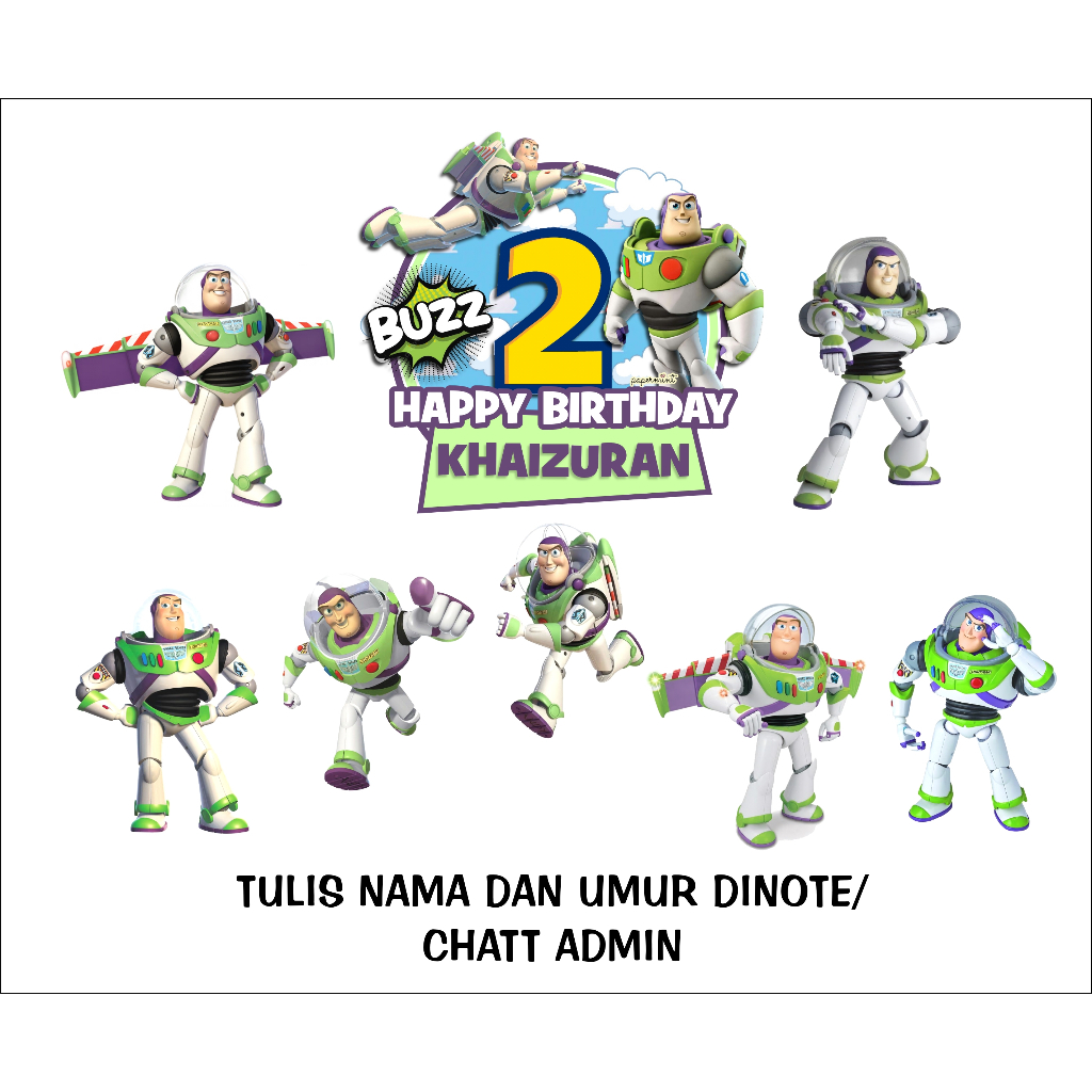 เค้ก TOPPER BUZZ TOY STORY