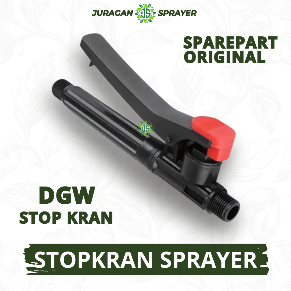 MERAH DGW ELECTRIC SPRAYER HANDLE STOPKRAN BLACK RED ELECTRIC SPRAYER HANDLE KNAPSACK