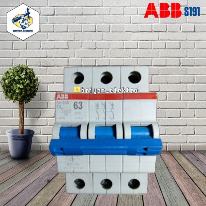 Mcb pln sh203 3 เฟส*