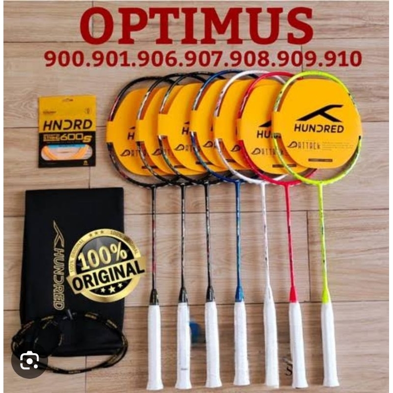 HUNDRED OPTIMUS BADMINTON CKET ต้นฉบับต้นฉบับต้นฉบับ