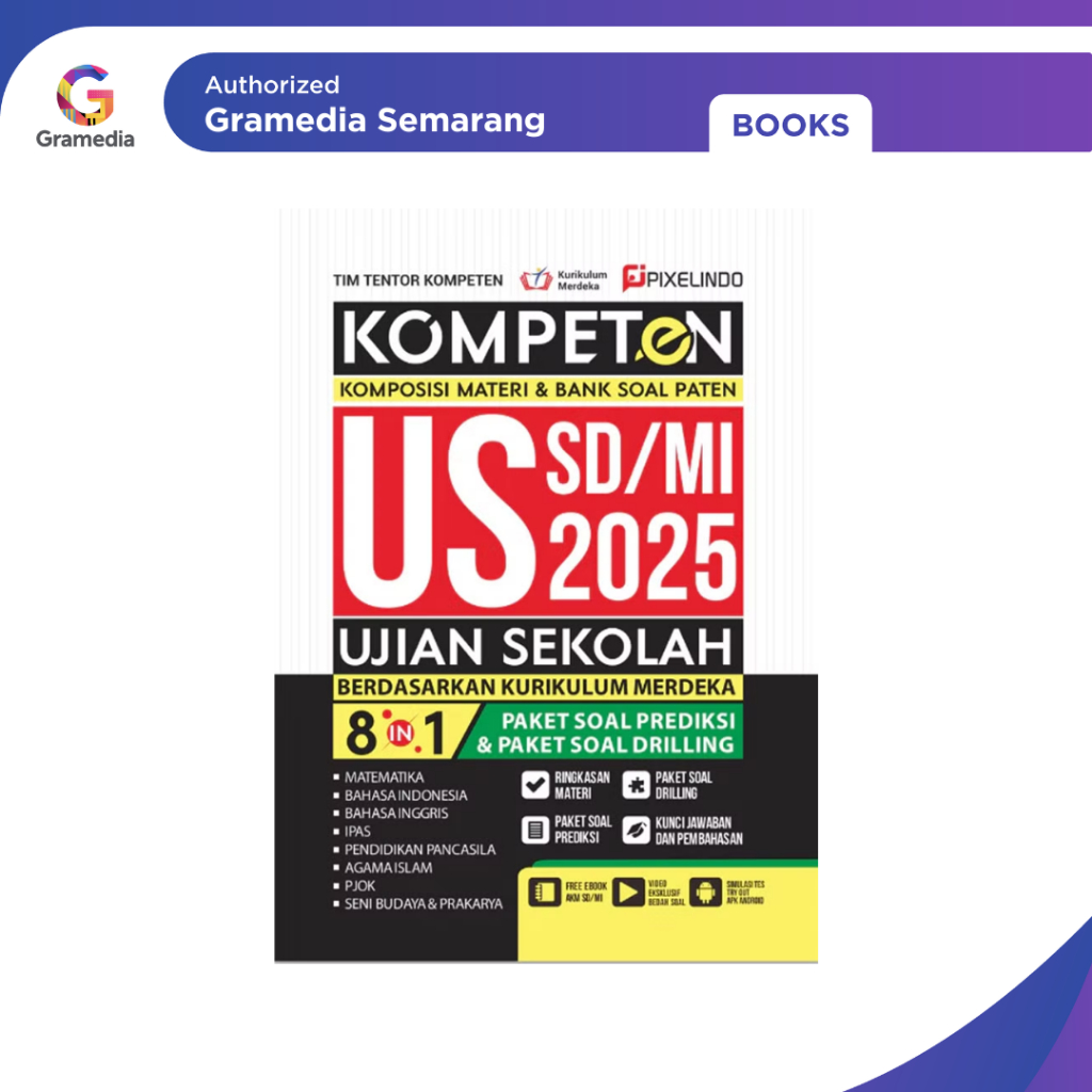 Gramedia - Competen US SD/MI 2025 (Pixelindo)