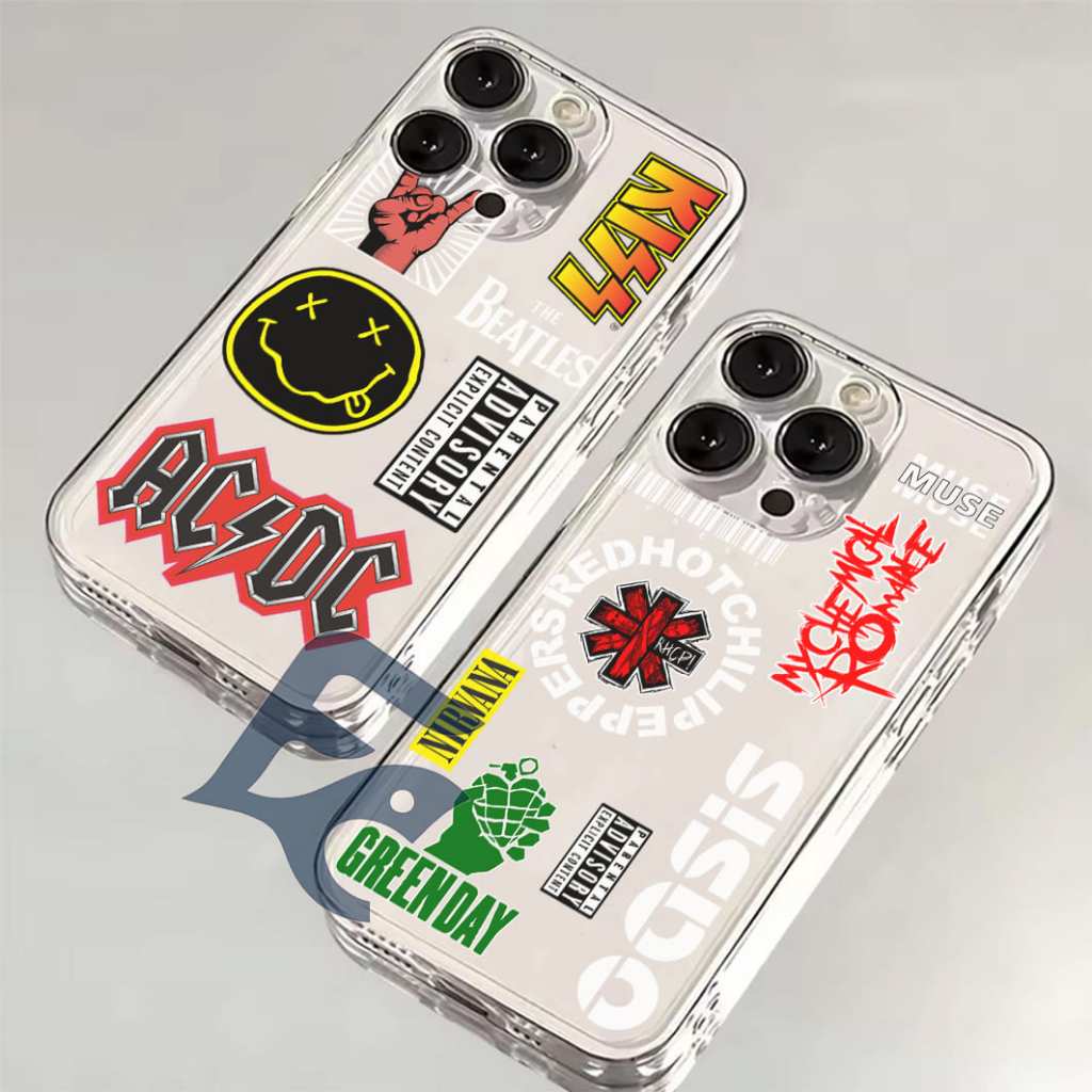 (FC03) กรณีใส MotiF Band โลหะสําหรับ Oppo A15 A16 EK A17 K A18 A3S A39 A31 A38 A3 PRO A3X A96 A77S A