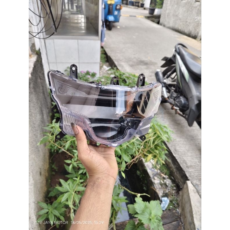 ตัวสะท้อนแสงไฟหน้า Mio Soul GT 125 mio Soul GT blue core 125