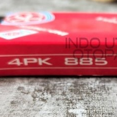 INDOPARTS สายพานพัดลม Vanbelt 4PK 885 Kia Carens ไดชาร์จ Timor Dohc สายพานพัดลม