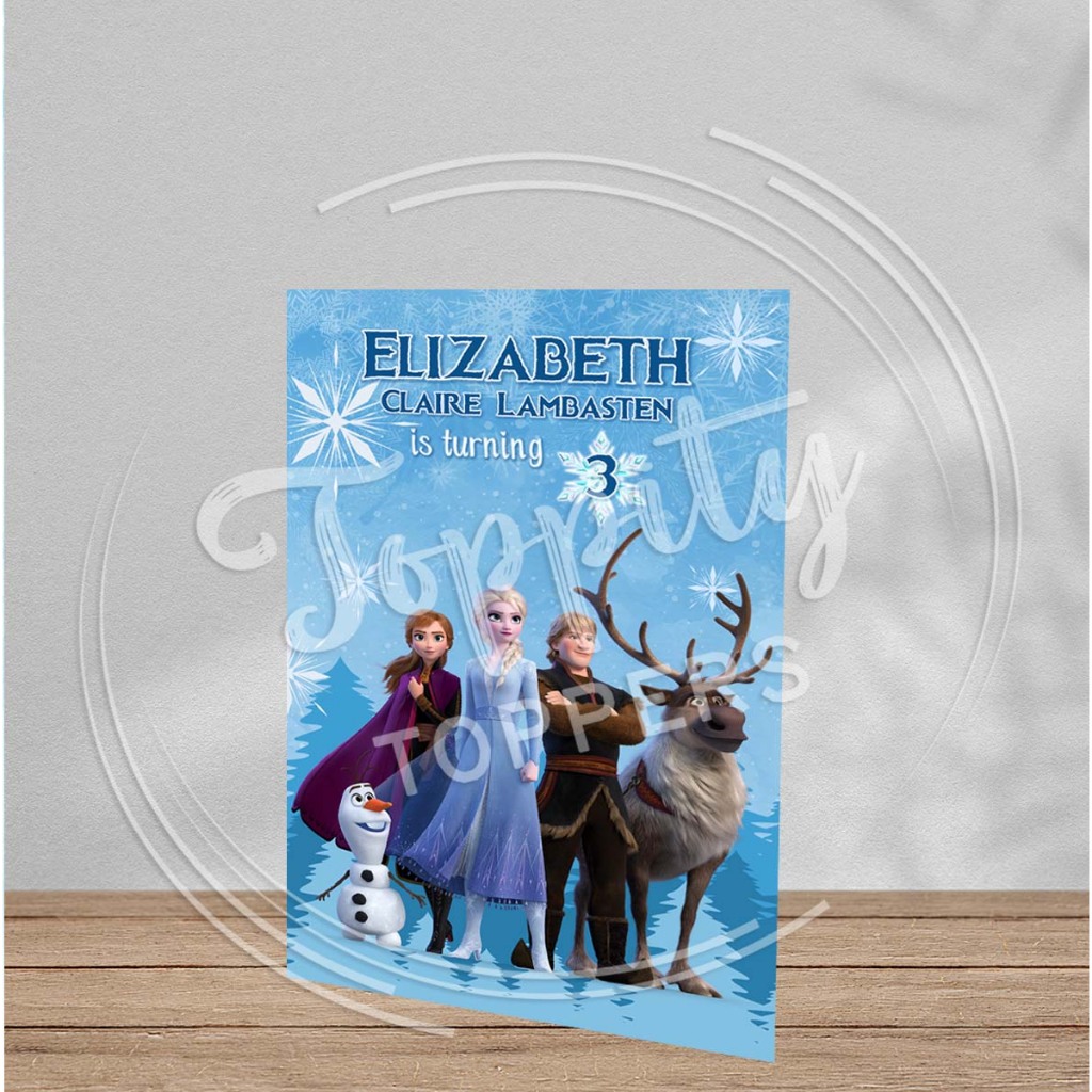 Paperbag กระเป๋า Frozen Elsa goodie