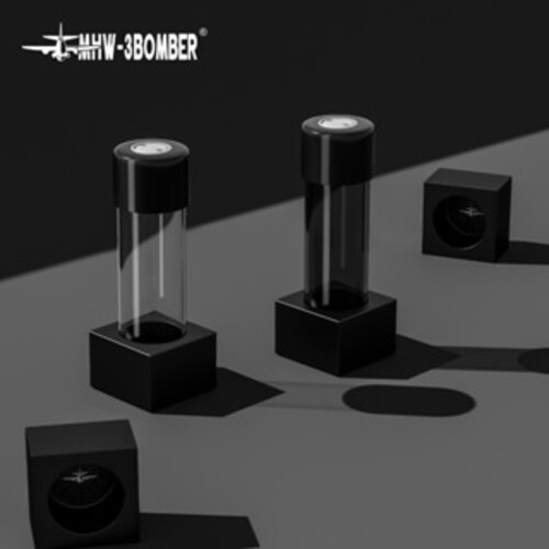 MHW-3BOMBER Energy Bottle Tube และ Magnetic Cellar Stand Single Dose Coffee Bean Storage Tube และฐาน