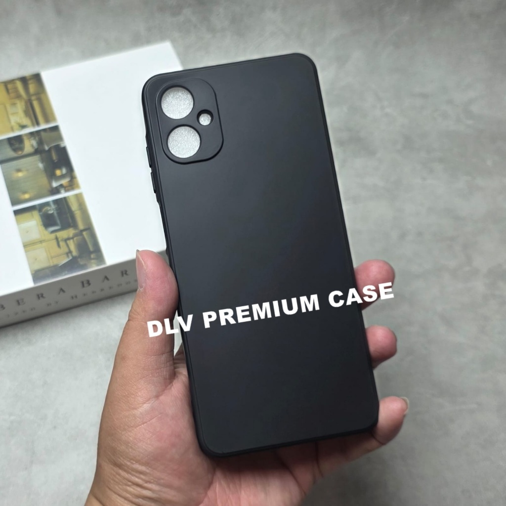 SAMSUNG A06 5G MACAROON BLACK PREMIUM SOFT CASE สีดํา SAMSUNG A06 5G MSB