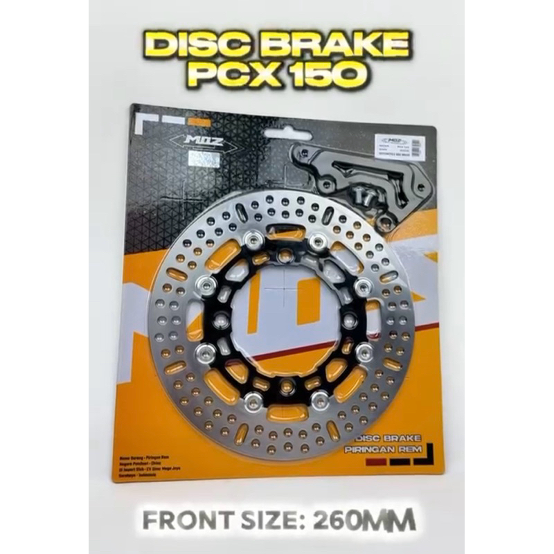 MOS MOZ DISC PCX150 PCX160 CBS แผ่นดิสก์ขนาดใหญ่ 260 มม. PCX 150 160 ABS / CBS