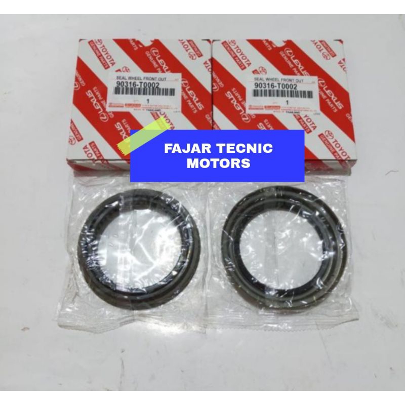 ซีลล้อหน้าด้านนอก Hilux Vigo DC double Cabin ของแท้ 90316-T0002
