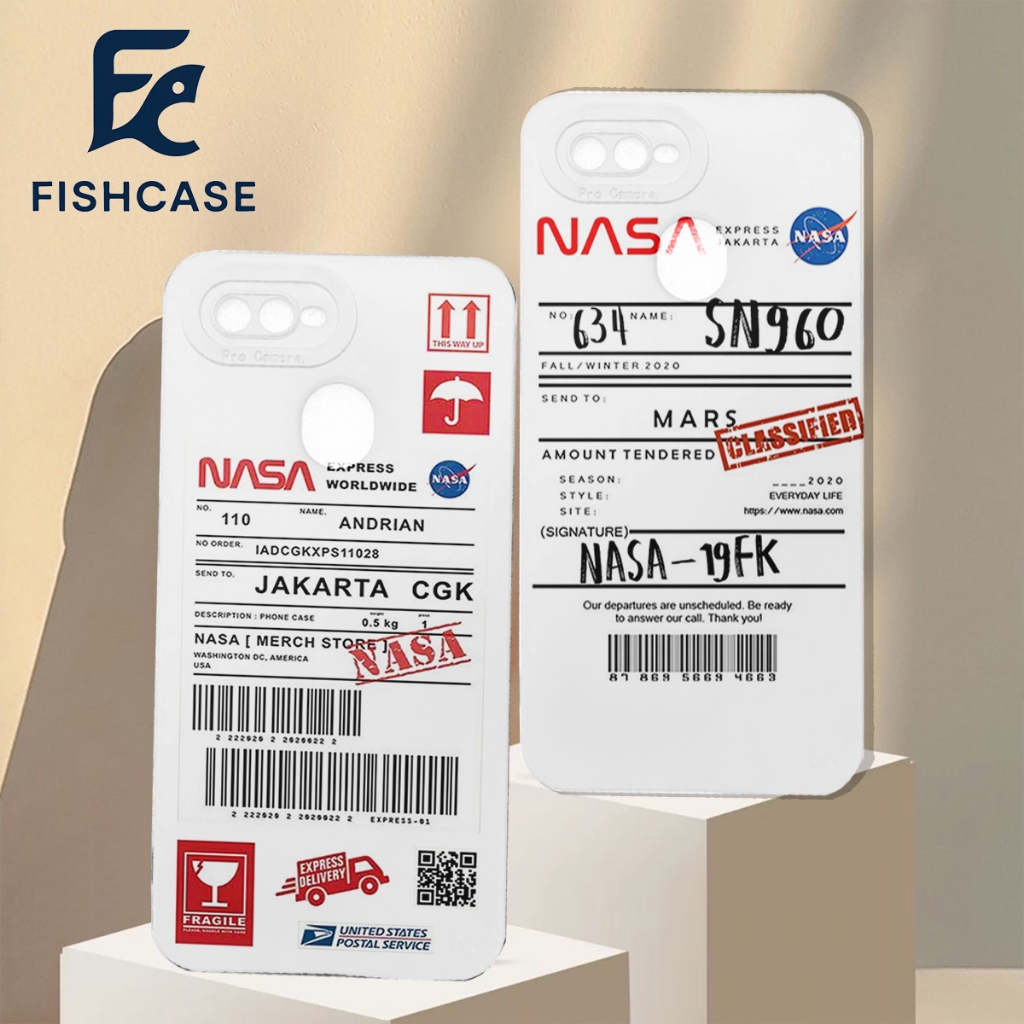 HP [FC27] Case Oppo A5s A7 A12 A11K F9 A3S A1K REALME C2 Elegant Contemporary Astronaut Mobile phone