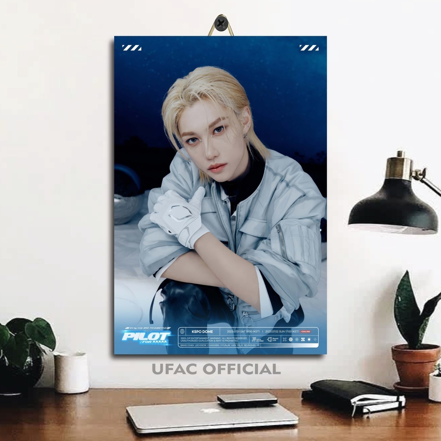 Kpop Room Display Stray Kids Felix Yongbok Lee | ตกแต่งผนังที่ทันสมัย |QZZ/K9Z8Y