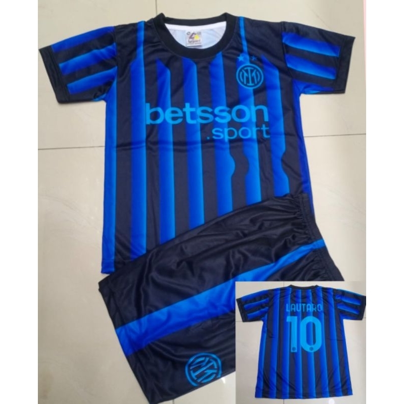 เสื้อฟุตบอล Inter Milan Home Kids New 2025-2026 Liga Sport
