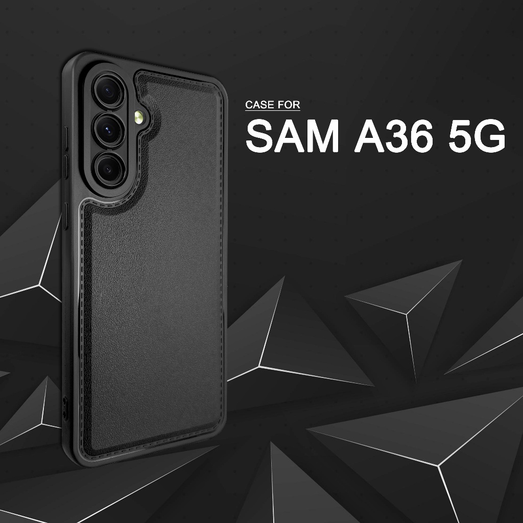 EllaStuff Case Samsung A36 5G Softcase PREMIUM LEATHER Casing Samsung A36 5G