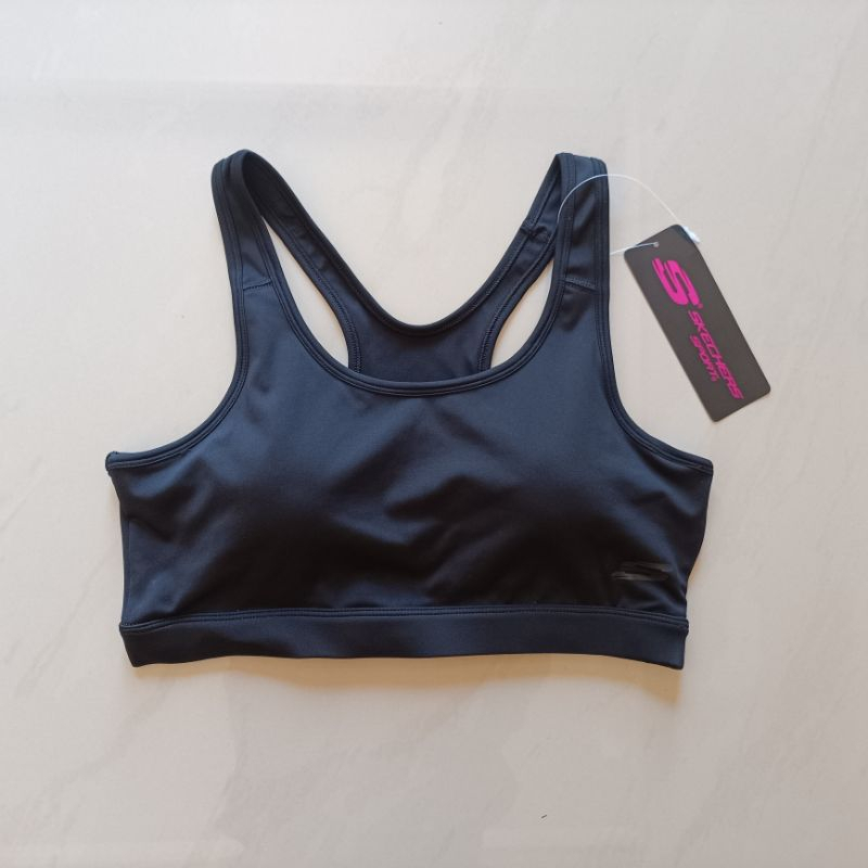 SKECHERS MX Women Sport Bra Original Official SKEDBWX004BK