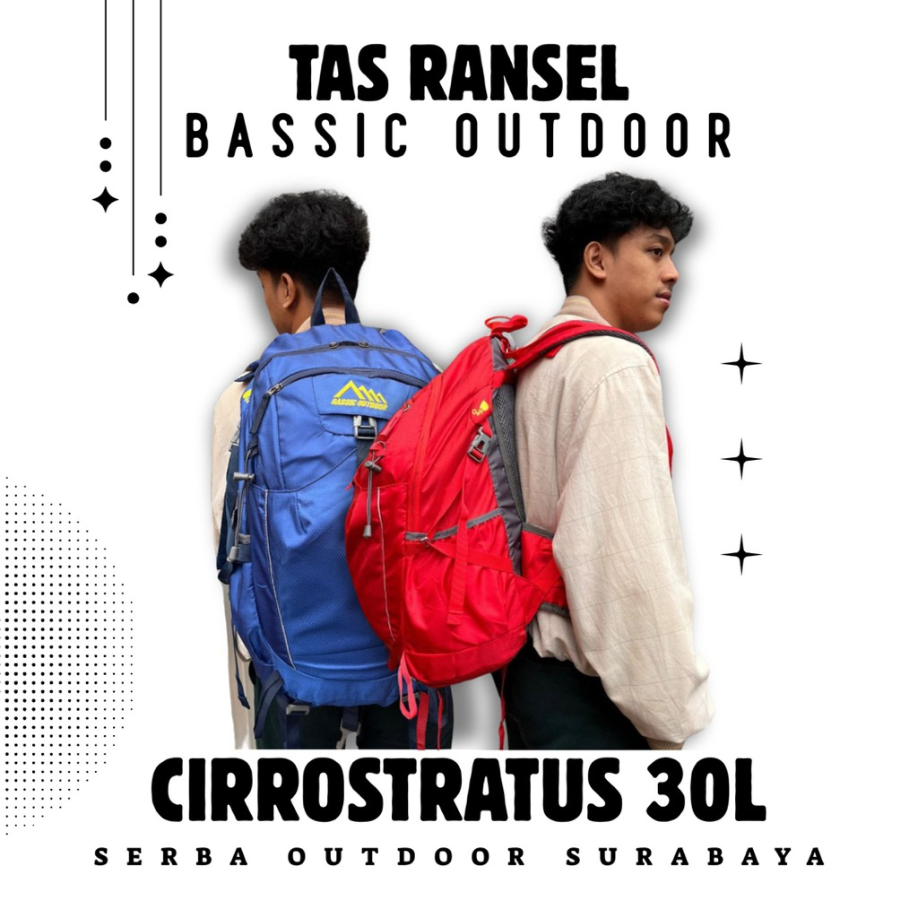 35L Bassic Outdoor Crostratus Camping Hiking Backpack