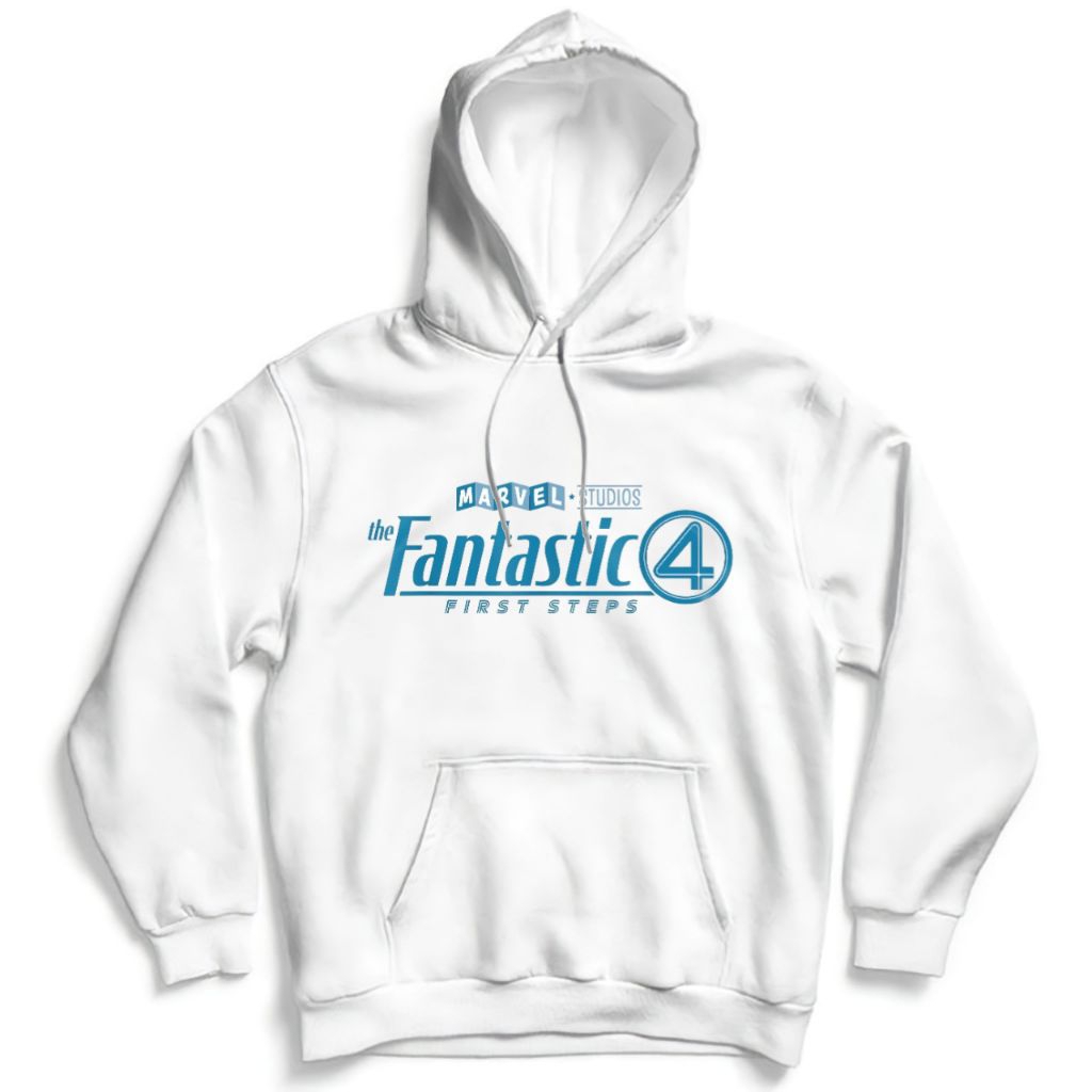 The Fantastic 4 First Steps Hoodie Jacket - ผู้ชายและผู้หญิง Custom Distro Plain