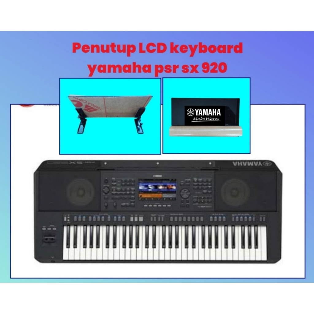 ฟิล์มกันรอยคีย์บอร์ด LCD Yamaha psr sx 920