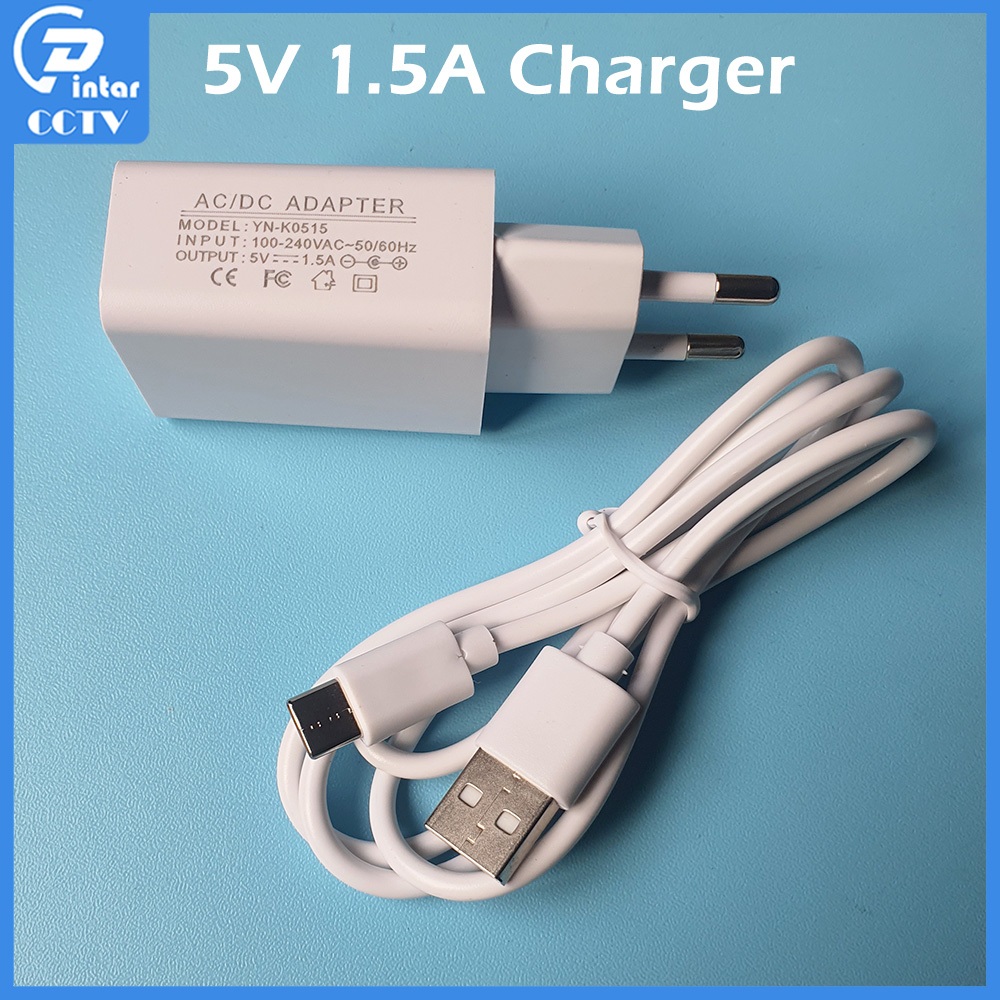 5V 1.5A USB Power Adapter Charger Travel Adapter สําหรับโทรศัพท์มือถือกล้อง IP กล้องวงจรปิดชาร์จ