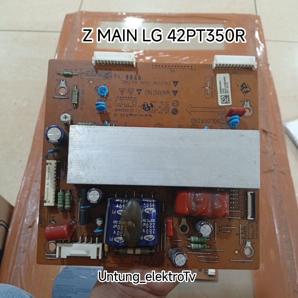 Z MAIN Z SUS ZTAIN LG 42PT350R - Z MAIN Z SUS ZSUSTAIN LG 42PT350R