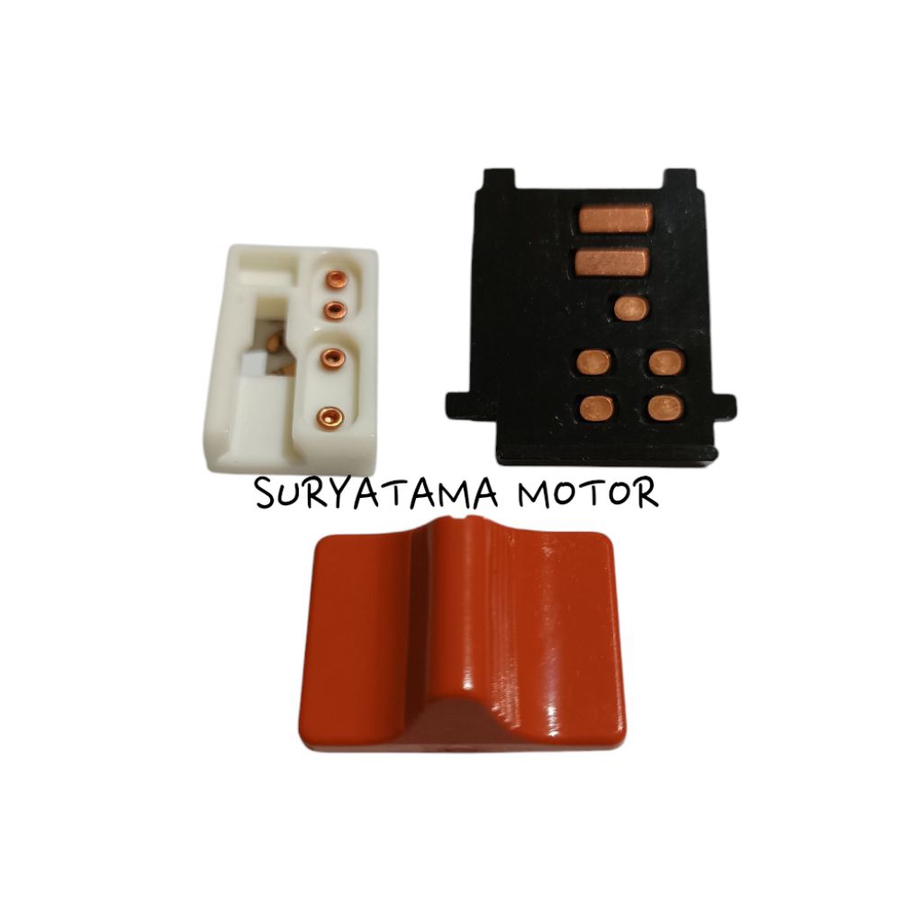 TOMBOL Suzuki bravo rc 100 คริสตัลปุ่มสวิตช์ไฟขวาเดิม