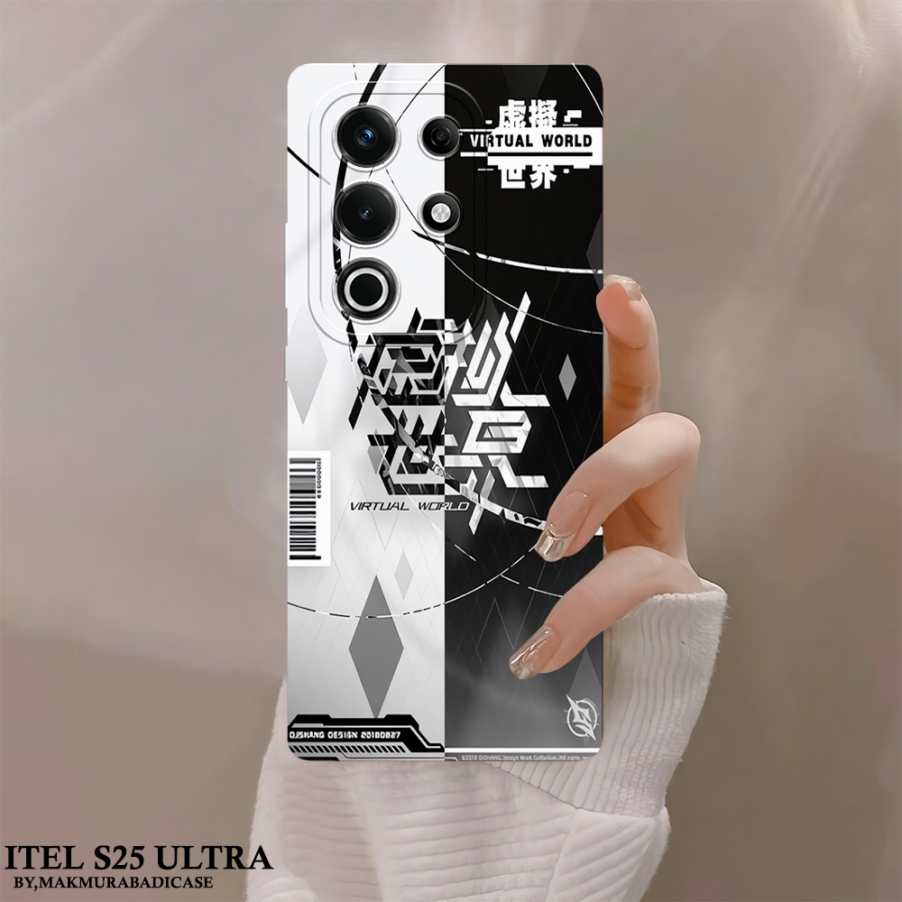 HP Softcase Itel S25 S26 ULTRA 2025 S25 S23 4G S23 Plus 4G RS4 Itel A50 A60 A60s A70 A80 P40 P65 - ค