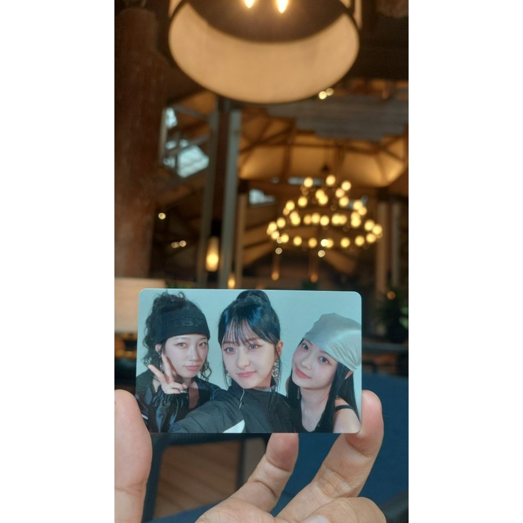 LE SAFIM 4TH MINI ALBUM อย่างเป็นทางการ WEVERSE SHOP PHOTOCARD SUB UNIT ( KAZUHA - YUNJIN - EUNCHAE)