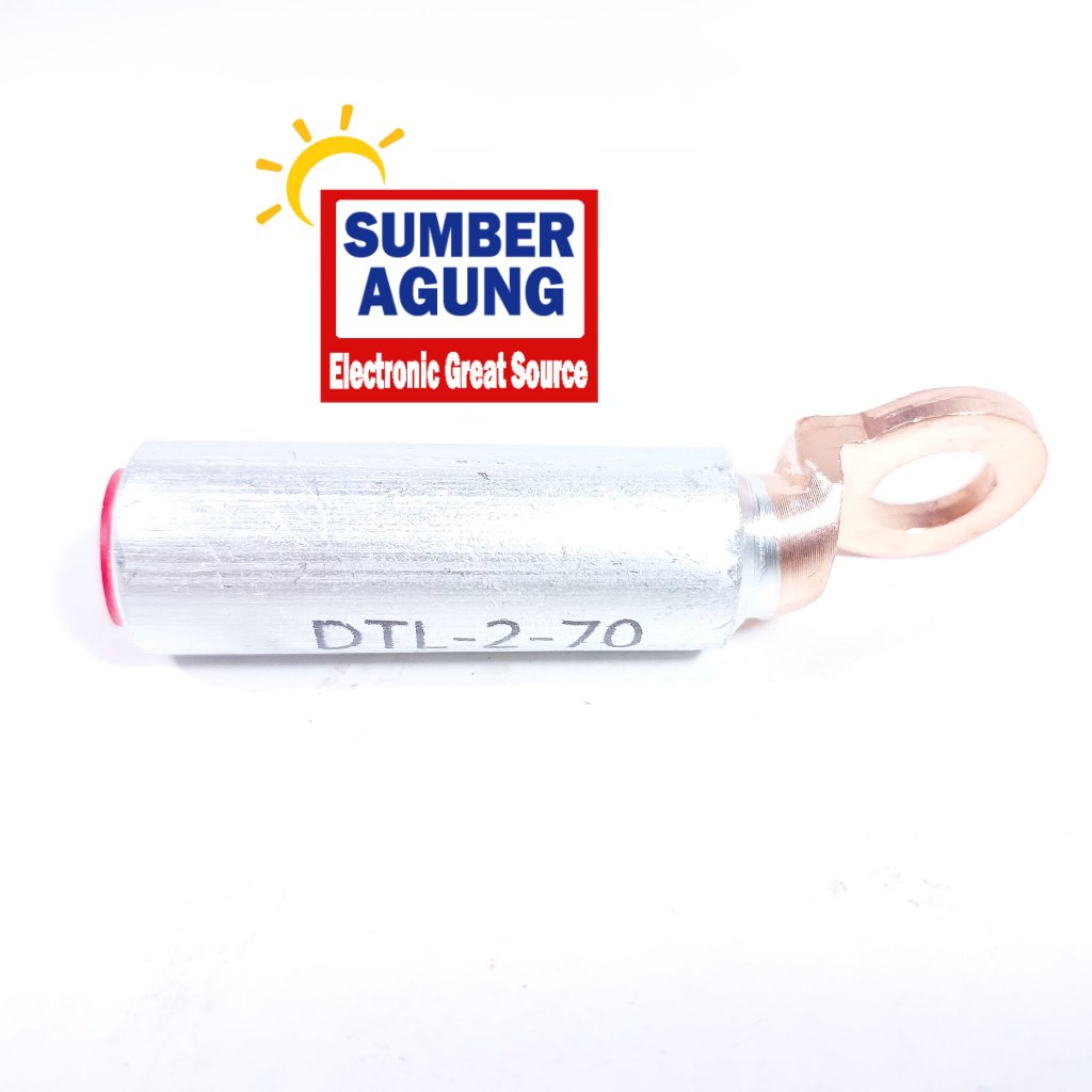 Skun Alcu 70mm Copper Round Scun Cable DTL2 Bimetal no 70 DTL02 คุณภาพดี