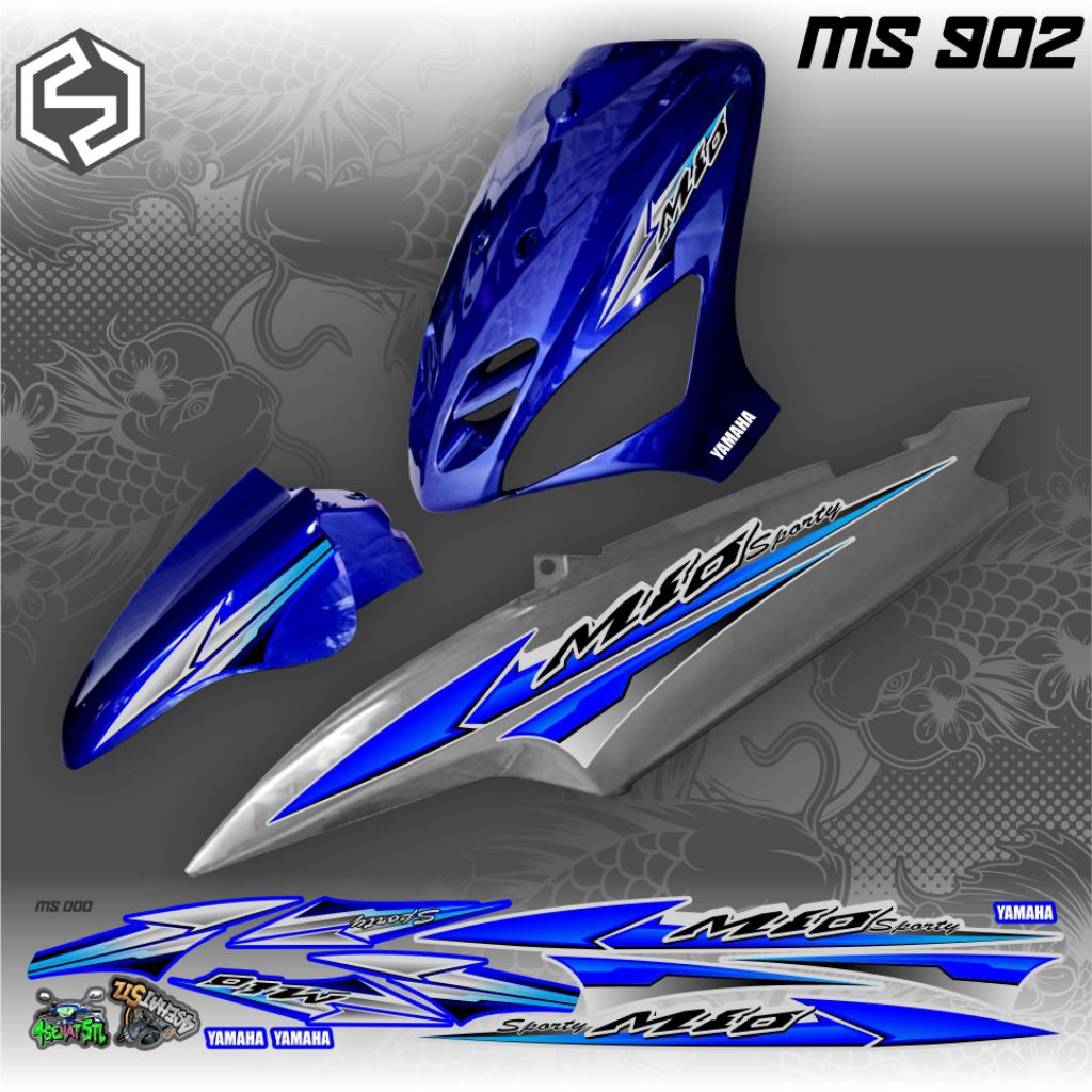 พวงมาลัย Mio Sporty Variation / Mio Smile Graphics Thailand / ms 902 / ms 907