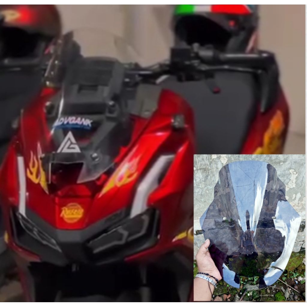 WINDSHIELD VISOR HONDA ADV JENONG MODEL