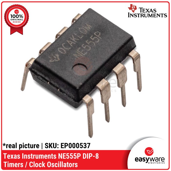 IC NE555 ORIGINAL NE555P DIP-8 IC TIMER CLOCK NE 555