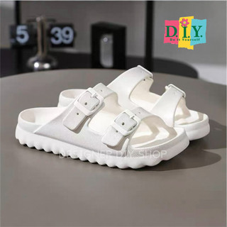 [D.I.Y. ]Coral Lady Sandal Elastisitas Nyaman Pembasahan Lembut Bagian Bawah Lembut Sendal Wanita Pria Unisex Sandal Pantai Kasual