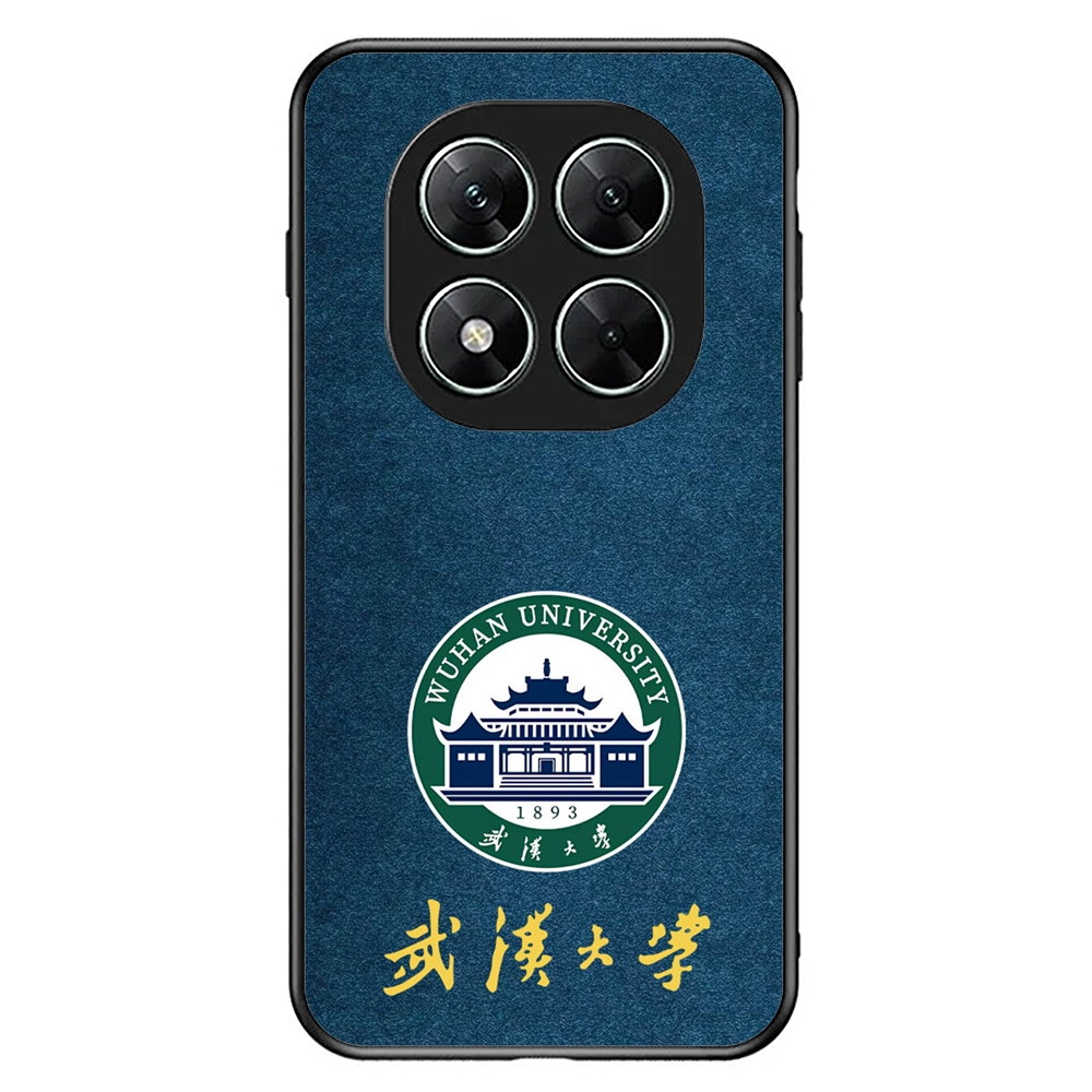 เคสโทรศัพท์ POCO X7 X6 X5 X3 PRO GT 4G 5G TPU ยางที่กําหนดเอง WUHAN University จีน