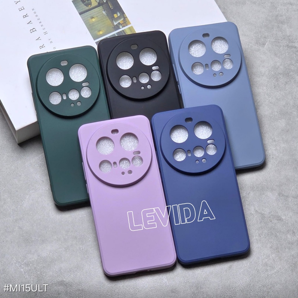 Xiaomi MI 15 Ultra Softcase Macaron Square / Case Square Edge Case Xiaomi MI 15 Ultra