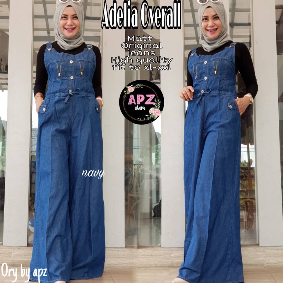 CODE O93U ADELIA OVERALL ZIPPER JAMSUIT HQ KEKINIAN