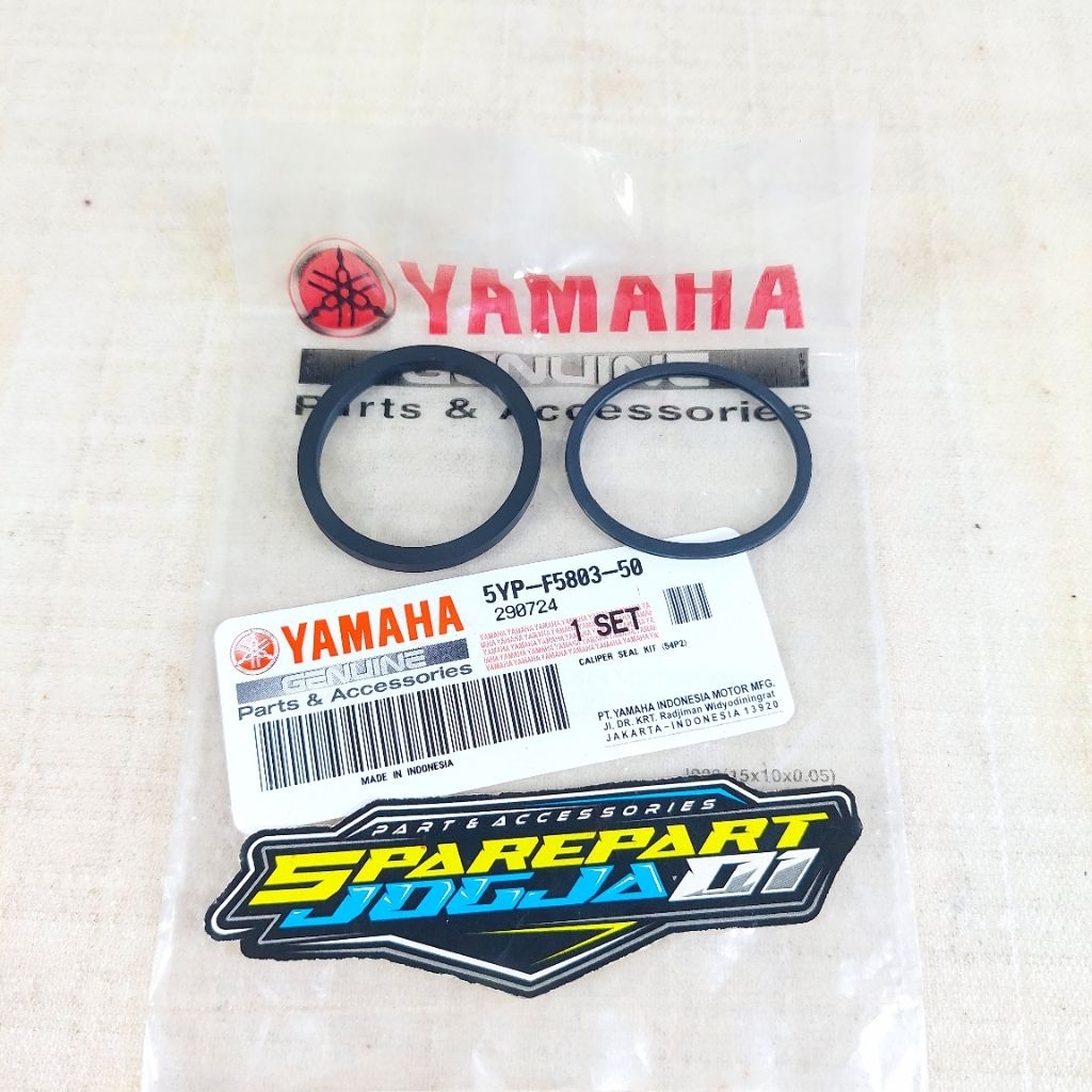 ซีลลูกสูบคาลิปเปอร์ด้านหน้าสําหรับ Jupiter Mx 135 Old New Njmx - Mx King 150 ORIGINAL YAMAHA 5YP-F58