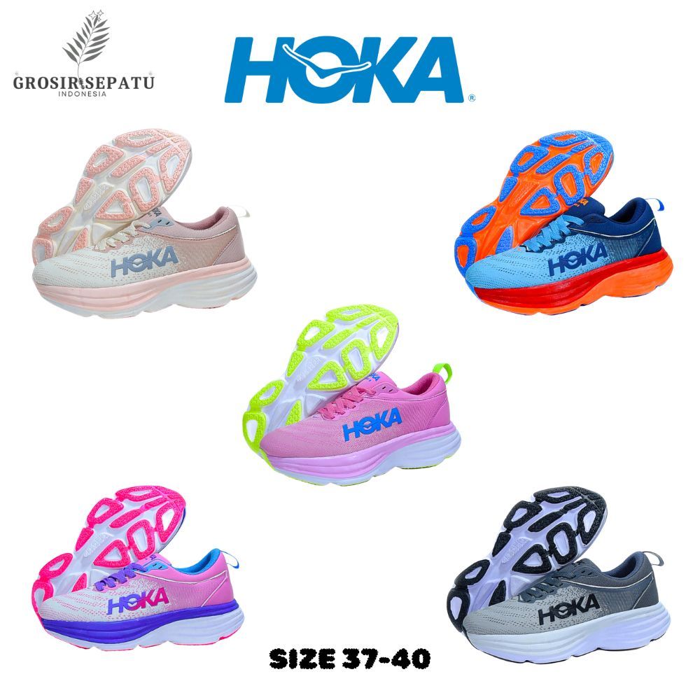 รองเท้าวิ่งผู้หญิง HOKA BONDI 8 คุณภาพดีที่สุด