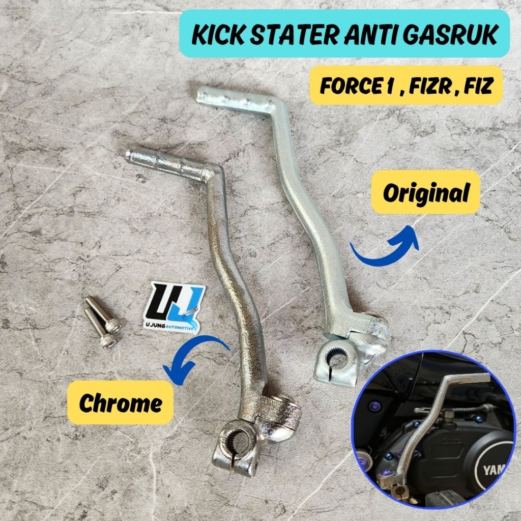 Kick Starter Crank Fizr F1zr Fiz Force 1 Anti Gasruk Racing Exhaust Rtech