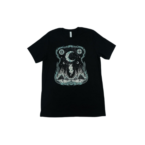 เสื้อยืดวง Gojira Dragons Dwell สีดํา