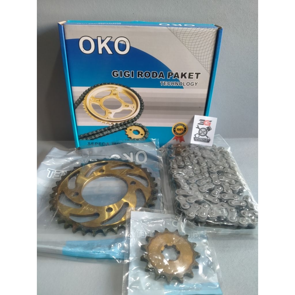 ชุดเกียร์ JUPITER Z 15T 36T PL