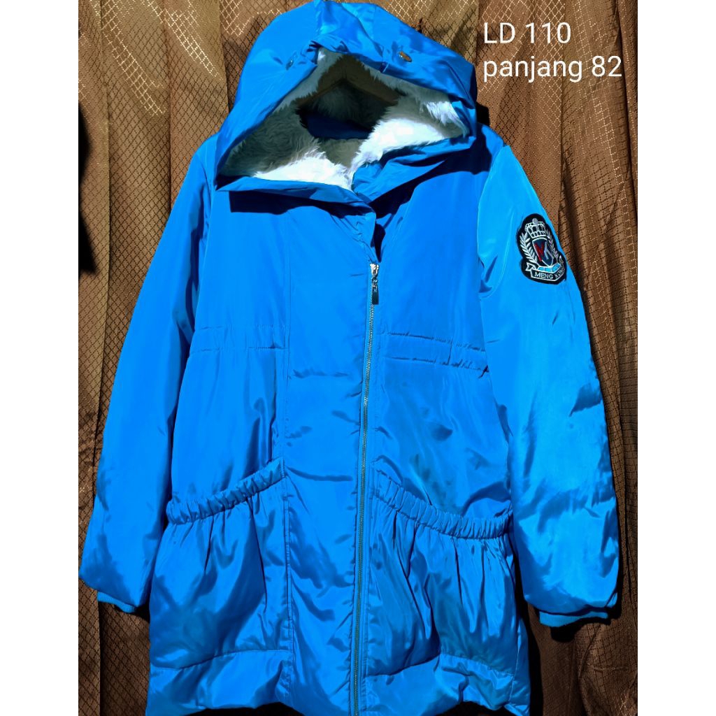 Sherpa ห่านลงเสื้อสีฟ้าห่านลงเสื้อ sherpa ห่านลงเสื้อฤดูหนาว sherpa ห่านลงฤดูหนาวแจ็คเก็ต sherpa ดวง
