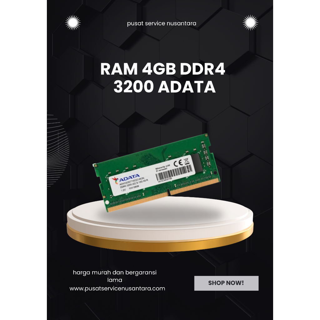 แรม 4GB DDR4 3200 ADATA