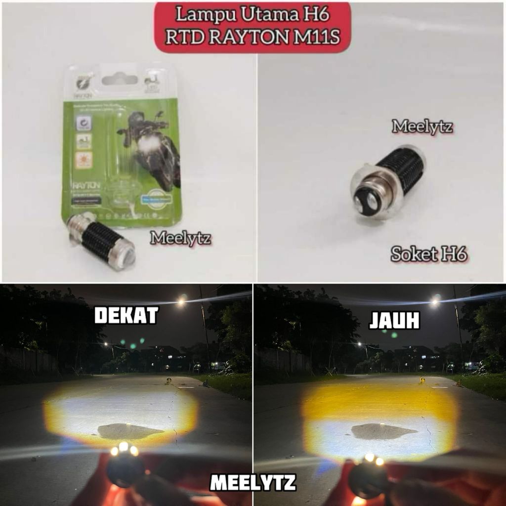 RTD RAYTON M11S - ไฟหน้า LED H6