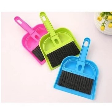 MINI BROOM SET / CAR BROOM / MINI KEYBOARD GAP BROOM / Mini Broom Set Cikrak Scoop - SISELLER