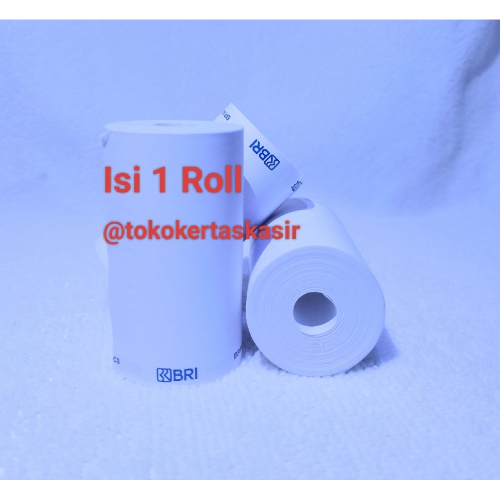 กระดาษเทอร์มอล Bri 58/57x30mm กระดาษเต็ม