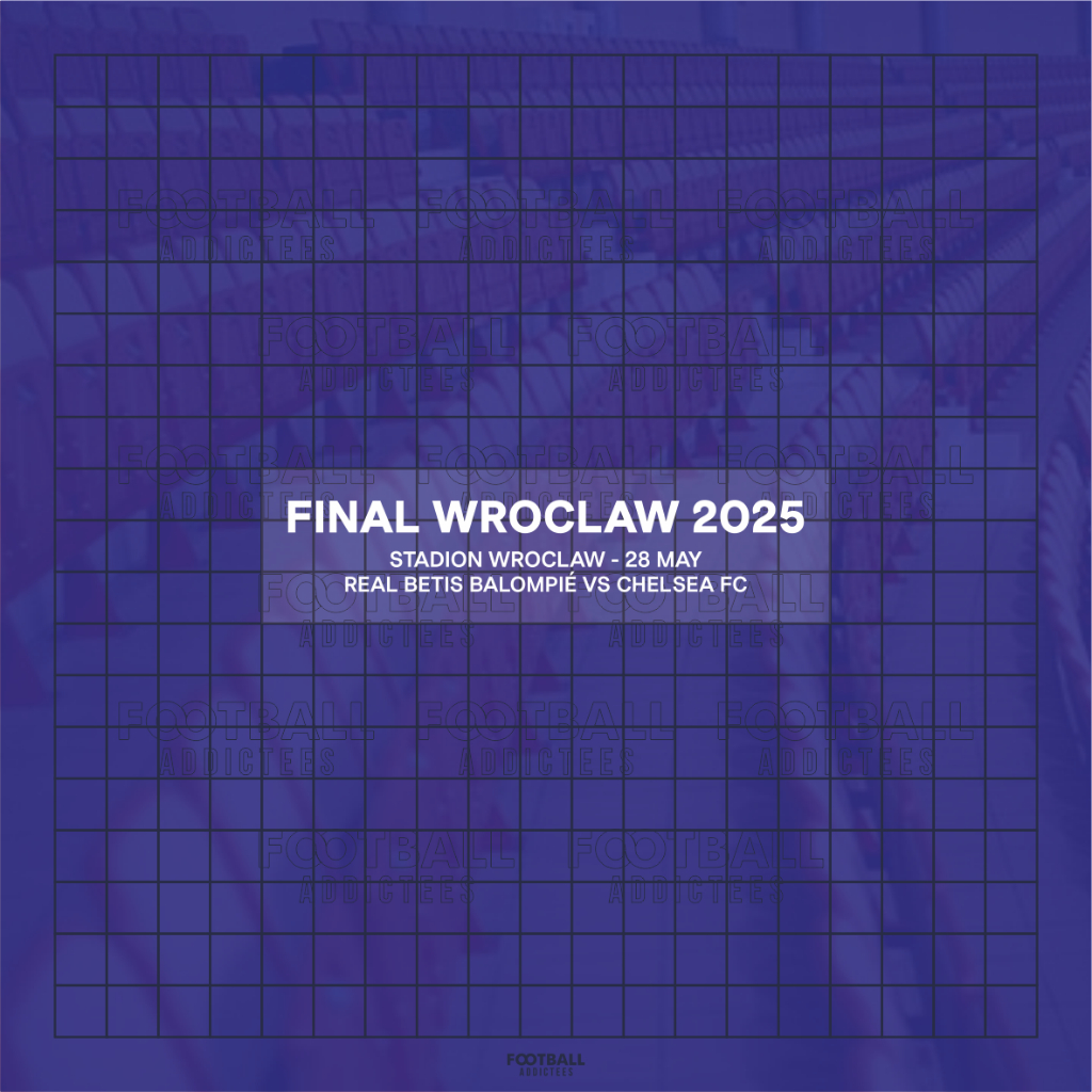 Patch MDT UEFA Europa Conference League Final Wroclaw 2025 Chelsea [ฟรีกล่องบรรจุพิเศษ]
