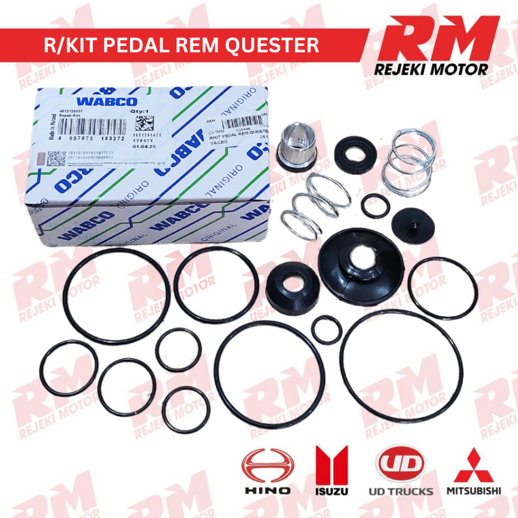 UD รถบรรทุกชุดซ่อมวาล์วเบรกเบรกเบรก WABCO QUESTER CWE280 CWE370