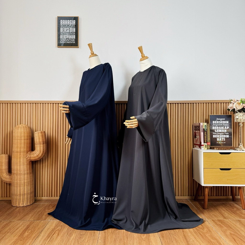 FAATIMAHS ABAYA | ABAYA TURKEY BASIC BY KAHYRA MUSLIMAH